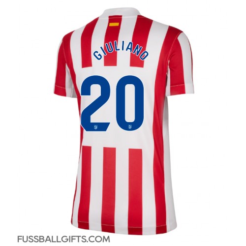 Atletico Madrid Giuliano Simeone #20 Fußballbekleidung Heimtrikot Damen 2025-26 Kurzarm